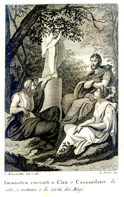 Incisione tratta dall'edizione veneziana del 1822